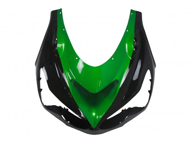 Venta Kits Carenado Moto Kawasaki ZX14R ZZR1400 2012-2024 - Verde Negro Brillante