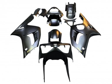 Venta Carenados Moto Kawasaki ZX6R 2003-2004 - Negro Mate Oro 636