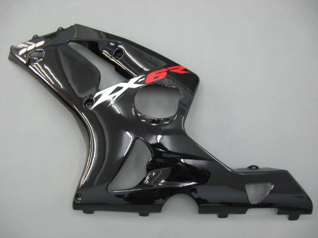 Venta Carenados Moto Kawasaki ZX6R 2003-2004 - Negro Brillante
