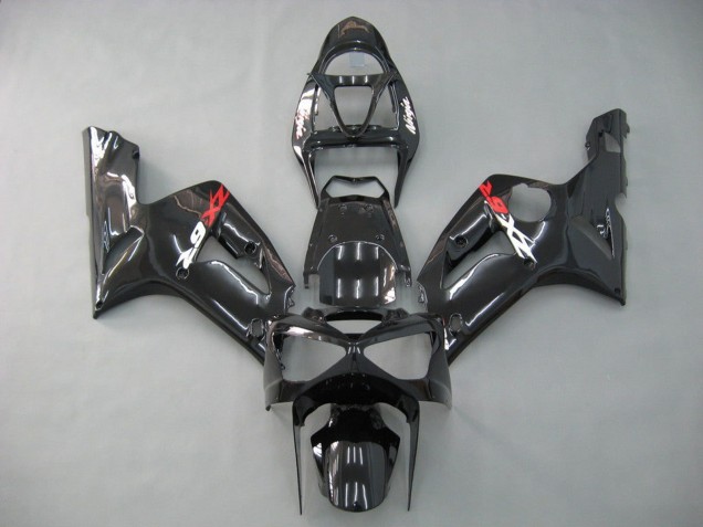 Venta Carenados Moto Kawasaki ZX6R 2003-2004 - Negro Brillante
