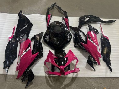 Venta Carenados Moto Kawasaki ZX6R 2019-2022 - Negro Brillante Rosa Ninja