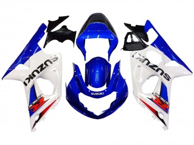 Venta Carenados Moto Suzuki GSXR1000 2000-2002 - Blanco Azul Rojo