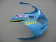 Venta Carenados Moto Suzuki GSXR1000 2000-2002 - Azul Claro Amarillo Negro Motul Rizla