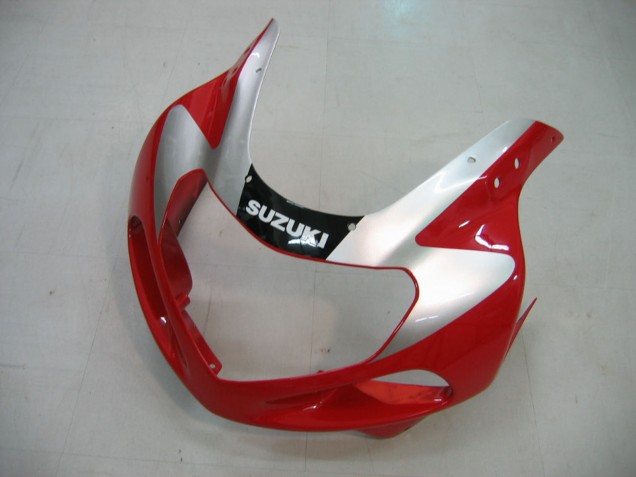Venta Carenados Moto Suzuki GSXR1000 2000-2002 - Rojo Plata Blanco Negro