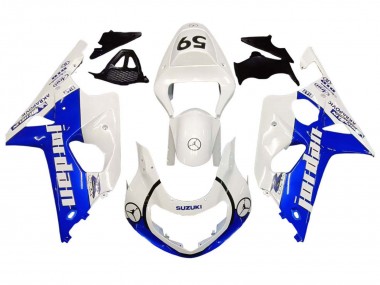 Venta Carenados Moto Suzuki GSXR1000 2000-2002 - Blanco Azul Jordan 59