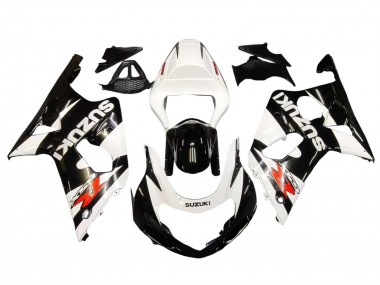 Venta Carenados Moto Suzuki GSXR1000 2000-2002 - Blanco Negro Brillante Rojo