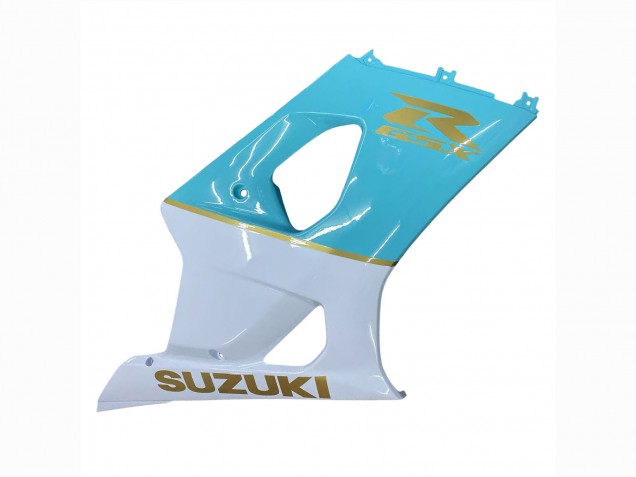 Venta Carenados Moto Suzuki GSXR 1000 2003-2004 - Blanco Azul Claro Oro