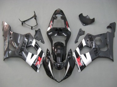 Venta Carenados Moto Suzuki GSXR 1000 2003-2004 - Negro Brillante Blanco Gris Rojo