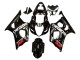 Venta Carenados Moto Suzuki GSXR 1000 2003-2004 - Negro Brillante Blanco Rojo Calcomanías