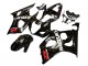 Venta Carenados Moto Suzuki GSXR 1000 2003-2004 - Negro Brillante Blanco Rojo Calcomanías