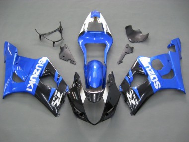 Venta Carenados Moto Suzuki GSXR 1000 2003-2004 - Azul Blanco Negro