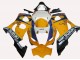Venta Carenados Moto Suzuki GSXR 1000 2003-2004 - Amarillo Blanco Azul Negro Corona