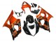 Venta Carenado Moto Suzuki GSXR 1000 2003-2004 - Burnt Naranja Negro Brillante
