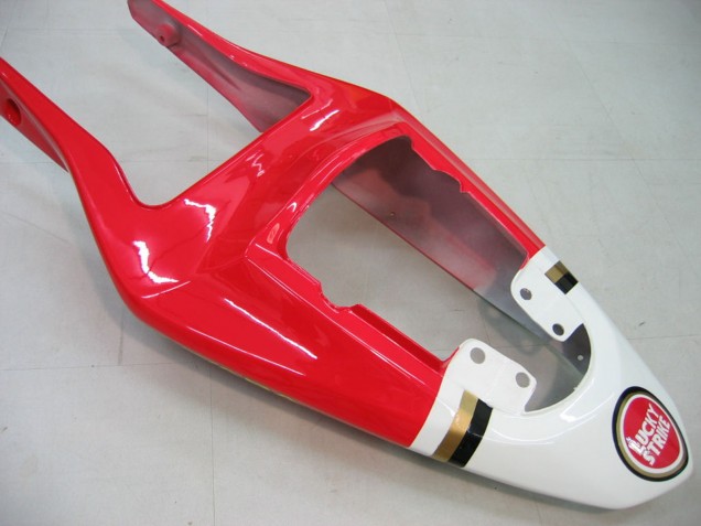 Venta Carenados Moto Suzuki GSXR 1000 2003-2004 - Blanco Rojo Motul Lucky Strike