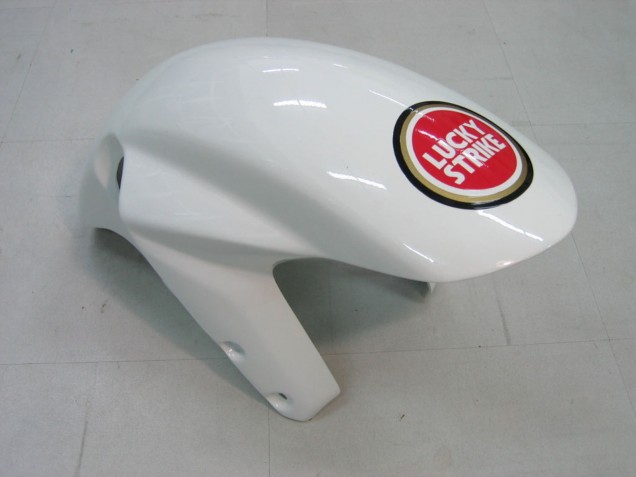 Venta Carenados Moto Suzuki GSXR 1000 2003-2004 - Blanco Rojo Motul Lucky Strike