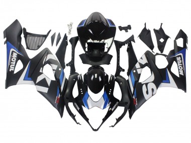 Venta Carenados Moto Suzuki GSXR 1000 2005-2006 - Negro Azul Blanco Motul