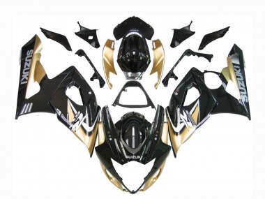 Venta Carenados Moto Suzuki GSXR 1000 2005-2006 - Negro Oro