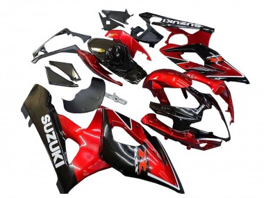 Venta Carenados Moto Suzuki GSXR 1000 2005-2006 - Rojo Negro Brillante