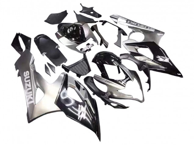 Venta Carenados Moto Suzuki GSXR 1000 2005-2006 - Negro Brillante Gris
