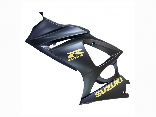 Venta Carenados Moto Suzuki GSXR 1000 2007-2008 - Negro Mate Oro Calcomanía