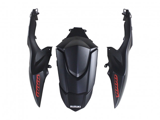 Venta Carenados Moto Suzuki GSXR 1000 2007-2008 - Negro Mate Rojo Calcomanía