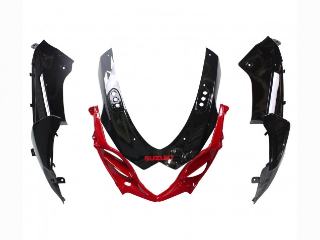 Venta Kits Carenado Moto Suzuki GSXR 1000 2009-2016 - Negro Brillante Rojo