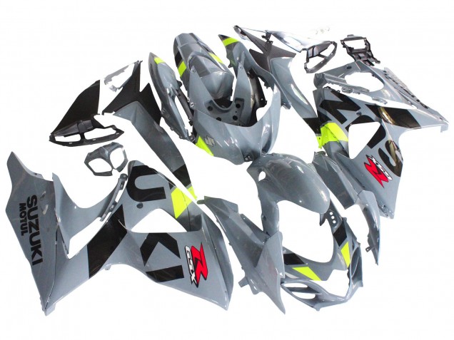 Venta Carenados Moto Suzuki GSXR 1000 2009-2016 - Gris Neon Amarillo Negro Motul