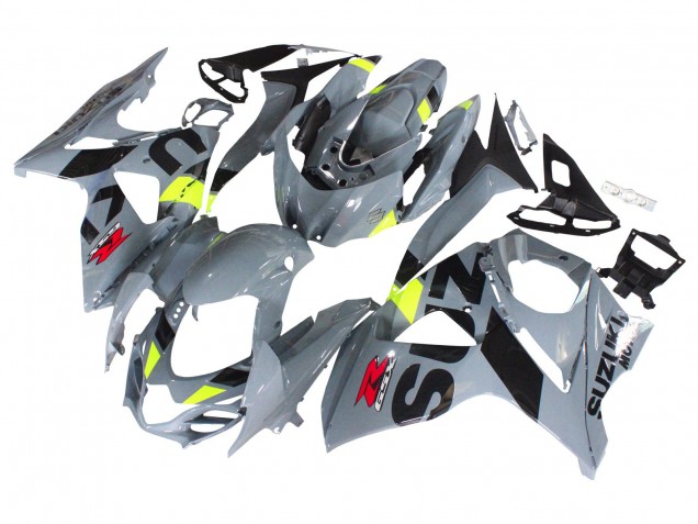 Venta Carenados Moto Suzuki GSXR 1000 2009-2016 - Gris Neon Amarillo Negro Motul