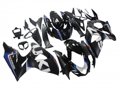 Venta Carenados Moto Suzuki GSXR 1000 2009-2016 - Negro Mate Blanco Azul