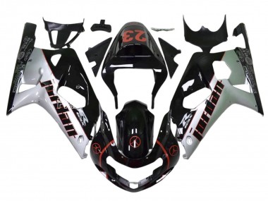 Venta Carenados Moto Suzuki GSXR 1000 2009-2016 - Negro Brillante Blanco Rojo Jordan 23