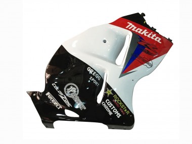 Venta Carenados Moto Suzuki GSXR 1300 Hayabusa 1996-2007 - Blanco Azul Rojo Makita Negro