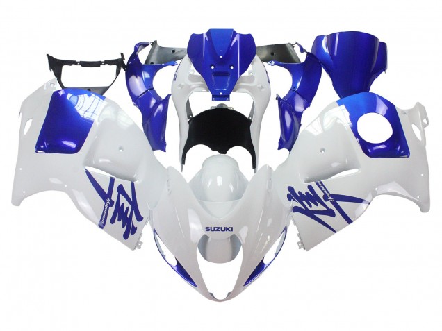 Venta Carenados Moto Suzuki GSXR 1300 Hayabusa 1996-2007 - Blanco Azul Hayabusa