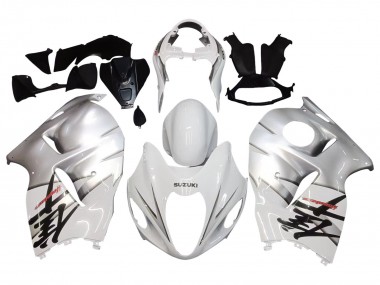 Venta Carenados Moto Suzuki GSXR 1300 Hayabusa 1996-2007 - Blanco Plata Hayabusa