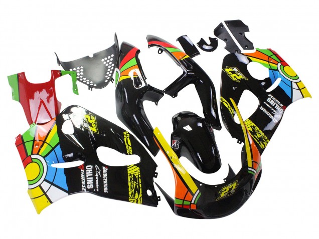 Venta Carenados Moto Suzuki GSXR 600 / GSXR 750 1996-2000 - Negro Multicolor 27
