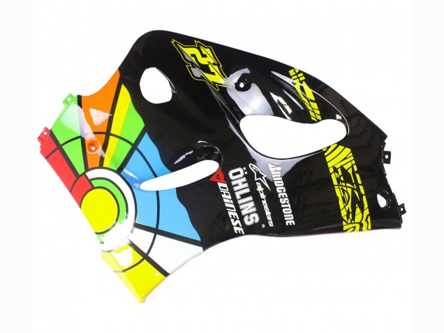 Venta Carenados Moto Suzuki GSXR 600 / GSXR 750 1996-2000 - Negro Multicolor 27
