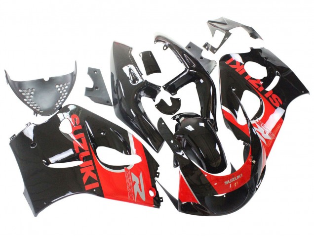 Venta Carenados Moto Suzuki GSXR 600 / GSXR 750 1996-2000 - Negro Rojo