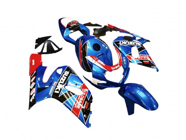 Venta Carenados Moto Suzuki GSXR 600 / GSXR 750 2001-2003 - Azul Rojo Carrera