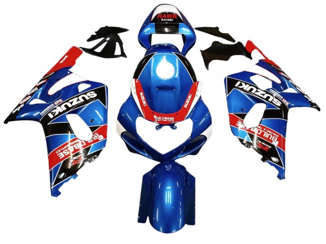 Venta Carenados Moto Suzuki GSXR 600 / GSXR 750 2001-2003 - Azul Rojo Carrera