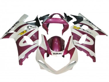 Venta Carenados Moto Suzuki GSXR 600 / GSXR 750 2001-2003 - Blanco Rosa Amarillo