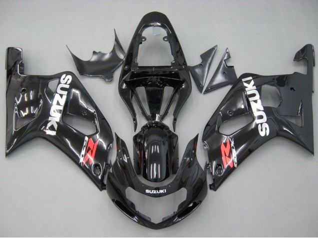 Venta Carenados Moto Suzuki GSXR 600 / GSXR 750 2001-2003 - Negro Brillante Rojo Blanco