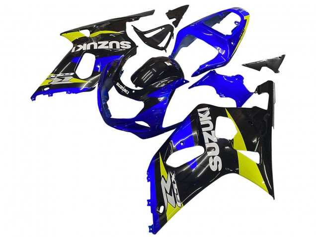 Venta Carenados Moto Suzuki GSXR 600 / GSXR 750 2001-2003 - Azul Amarillo Negro Brillante