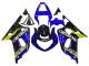 Venta Carenados Moto Suzuki GSXR 600 / GSXR 750 2001-2003 - Azul Amarillo Negro Brillante