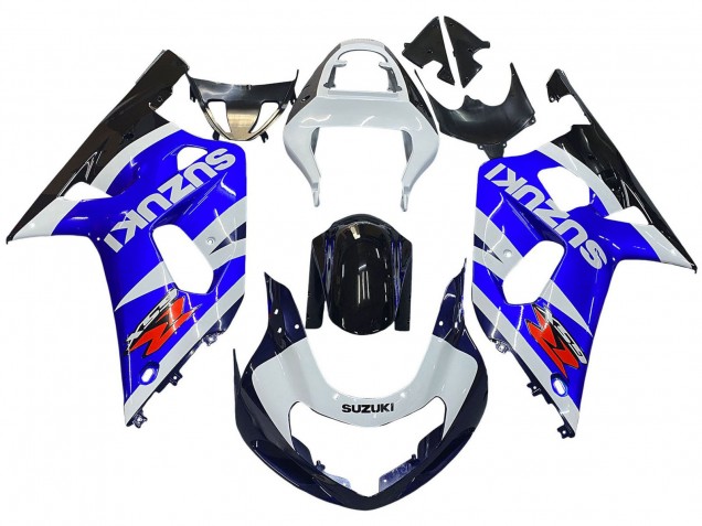 Venta Carenados Moto Suzuki GSXR 600 / GSXR 750 2001-2003 - Azul Blanco Negro Brillante Rojo
