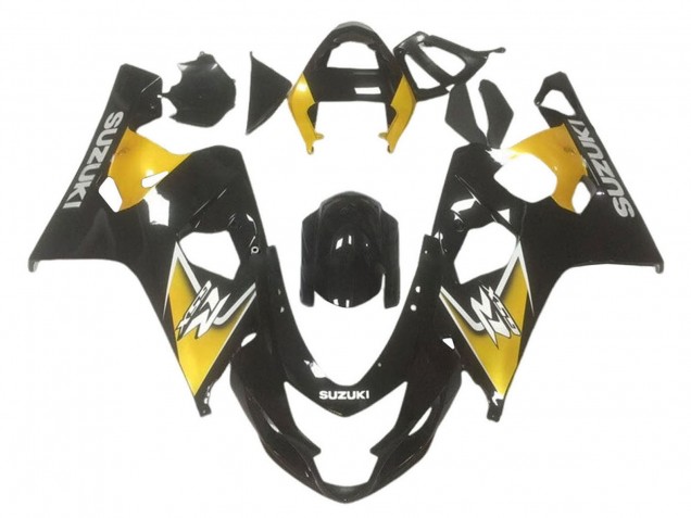 Venta Carenados Moto Suzuki GSXR 600 / GSXR 750 2001-2003 - Amarillo Negro Brillante