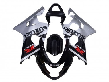 Venta Carenados Moto Suzuki GSXR 600 / GSXR 750 2001-2003 - Plata Negro Brillante Rojo