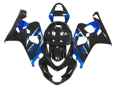 Venta Carenados Moto Suzuki GSXR 600 / GSXR 750 2004-2005 - Negro Brillante Azul