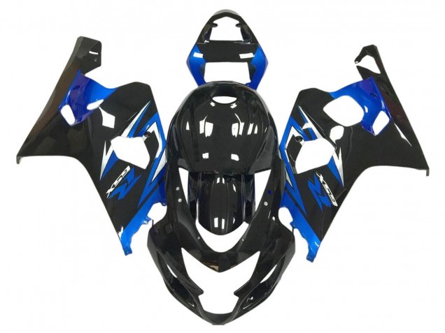 Venta Carenados Moto Suzuki GSXR 600 / GSXR 750 2004-2005 - Negro Brillante Azul