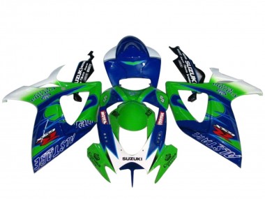 Venta Carenados Moto Suzuki GSXR 600 / GSXR 750 2004-2005 - Blanco Azul Verde