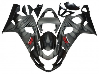 Venta Carenados Moto Suzuki GSXR 600 / GSXR 750 2004-2005 - Gris Negro Llama