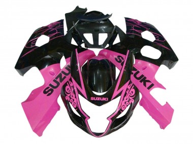Venta Carenado Moto Suzuki GSXR 600 / GSXR 750 2004-2005 - Rosa Negro Brillante